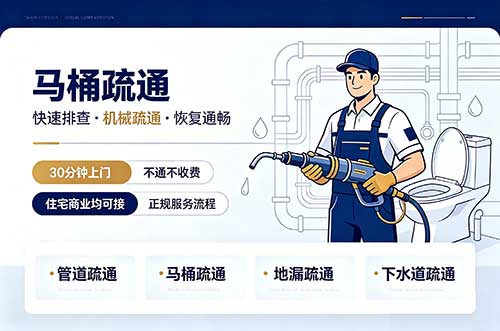 韶关马桶疏通